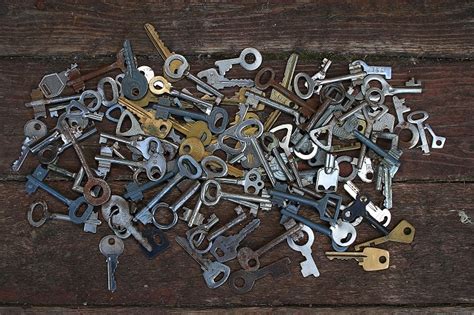 house keys made of metal|can old keys be recycled.